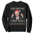 Christmas Trump Sweatshirt Make Christmas Great Again Santa Donald Ugly Sweater TS02 Black Print Your Wear