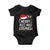 Funny Santa Rizz Christmas Baby Onesie Merry Rizzmas Sigmas TS02 Black Print Your Wear