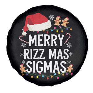 Funny Santa Rizz Christmas Spare Tire Cover Merry Rizzmas Sigmas TS02 Print Your Wear