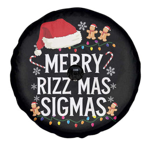 Funny Santa Rizz Christmas Spare Tire Cover Merry Rizzmas Sigmas TS02 Print Your Wear