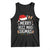 Funny Santa Rizz Christmas Tank Top Merry Rizzmas Sigmas TS02 Black Print Your Wear