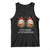 Funny Christmas Chest Joke Tank Top Stop Staring At My Reindeers Merry Titmas Boobs TS02 Black Print Your Wear