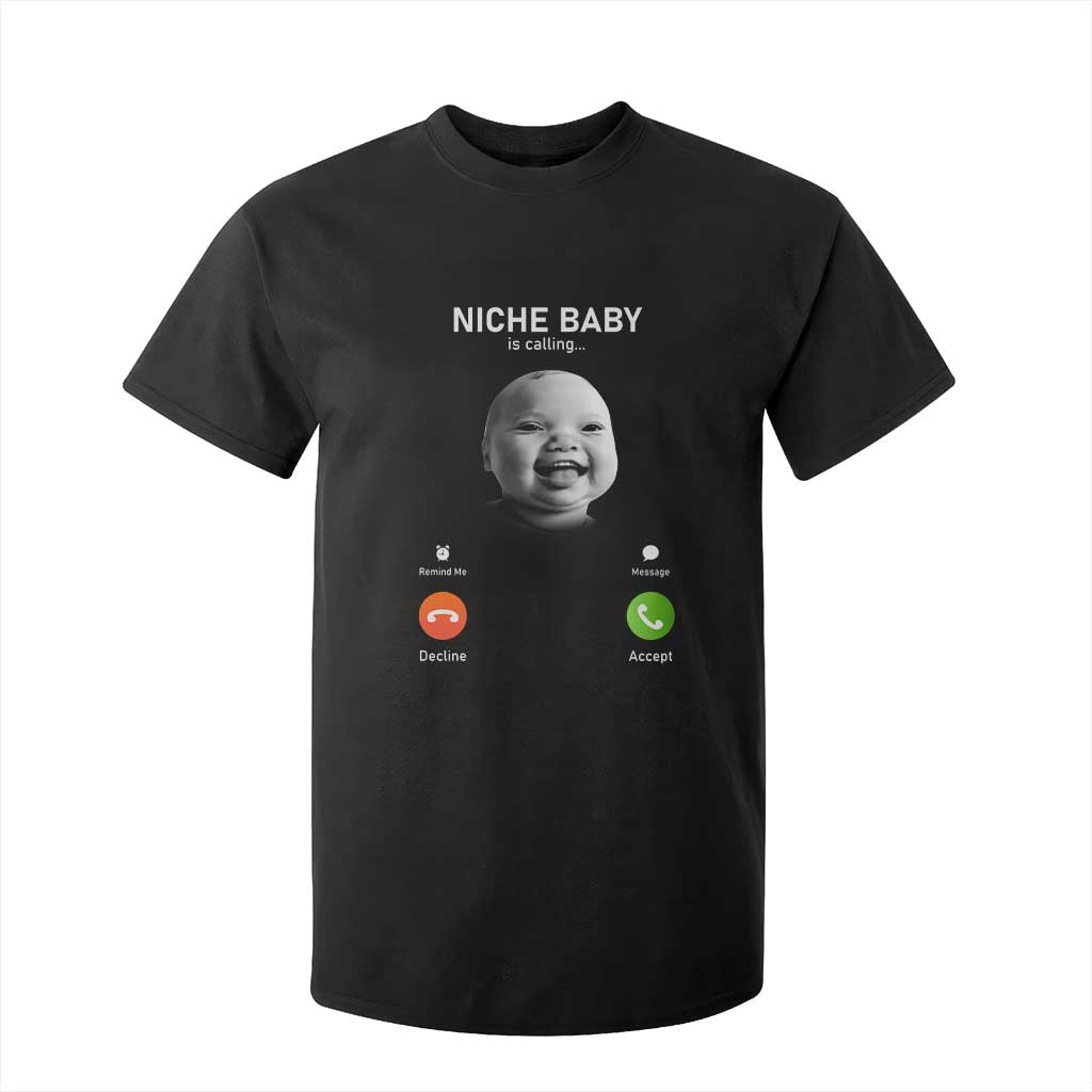Funny Tuff Baby Meme T Shirt For Kid Tell Em Son AI Niche Baby Motion Holding Laugh TS02 Black Print Your Wear