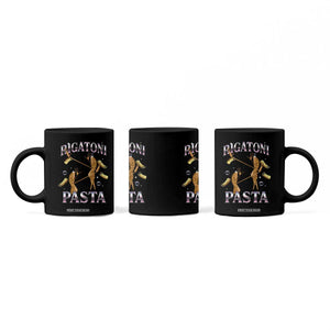 Rigatoni Pasta Lover Marcus The Worm Coffee Mug Retro 90s Bootleg Weird Meme Internet Humor TS02 Print Your Wear