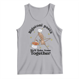 Rigatoni Pasta Chef Marcus The Worm Tank Top We'll Make Some Together Wholesome Weird Meme TS02 Athletic Heather Print Your Wear