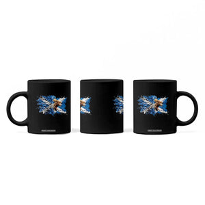 Roaring Scottish Lion Coffee Mug Braveheart Scotland Flag Pride TS02 Print Your Wear