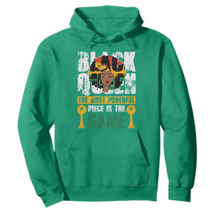 Black History Month Hoodie Black Queen The Most Powerful Piece In The Game Black Pride TS02 Irish Green Printyourwear