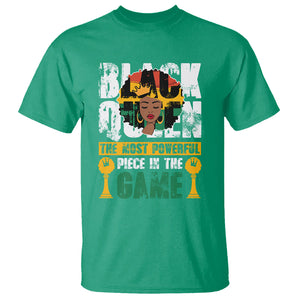 Black History Month T Shirt Black Queen The Most Powerful Piece In The Game Black Pride TS02 Irish Green Printyourwear