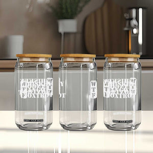 WTF Whiskey Tango Foxtrot Glass Can Military Phonetic Alphabet Funny TS02 Print Your Wear