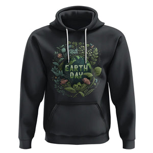 Earth Day Hoodie Green Planet TS02 Black Printyourwear