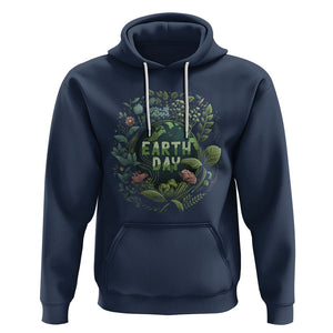 Earth Day Hoodie Green Planet TS02 Navy Printyourwear