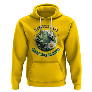 Earth Day Hoodie Save The Bees Save The Planet Beekeeper TS02 Daisy Printyourwear