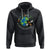 Earth Day Hoodie Bee The Change You Wish To See In The World Planet Honeybee TS02 Black Printyourwear