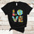 Love Earth T Shirt Mother Go Planet Ocean Wildlife Protection TS02 Black Printyourwear