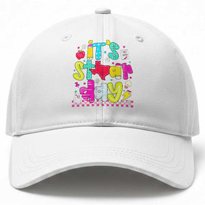 Groovy Texas STAAR Day Baseball Cap Don't Stress Do Your Best Teacher Student Motivation TS02 Print Your Wear