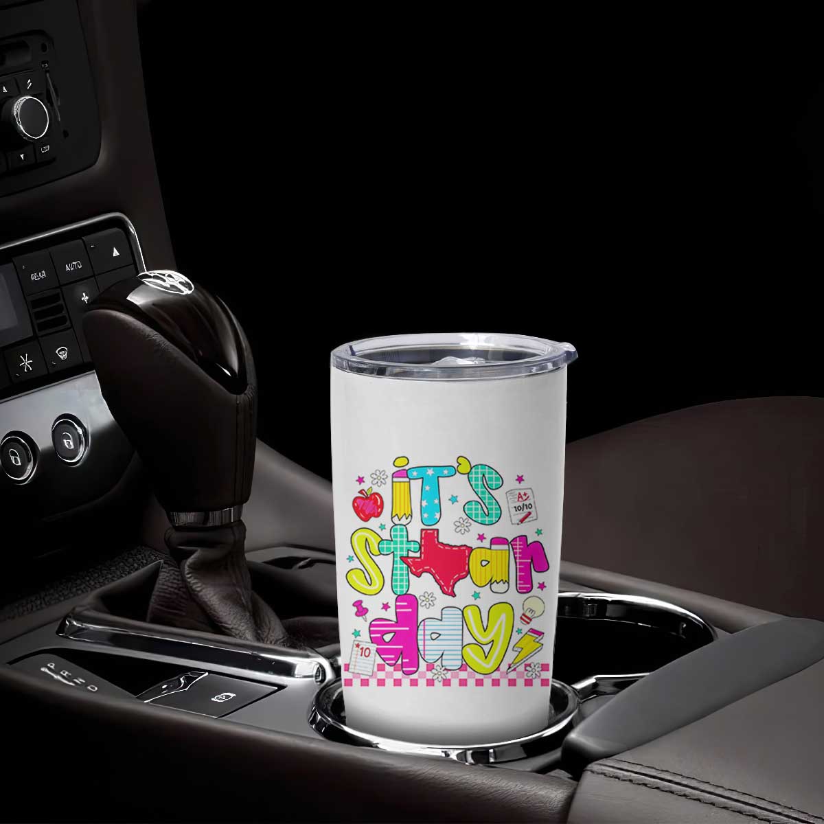 Groovy Texas STAAR Day Tumbler Cup Don't Stress Do Your Best Teacher Student Motivation TS02 Print Your Wear