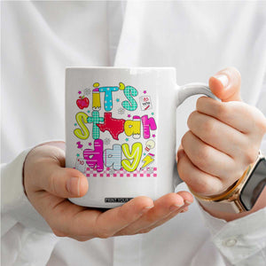Groovy Texas STAAR Day Coffee Mug Don't Stress Do Your Best Teacher Student Motivation TS02 Print Your Wear