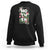 Floral Mom Sweatshirt Mother Flowers Carnations Mother's Day Gifts TS02 Black Printyourwear