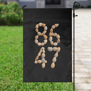 86 47 Seashell Subtle Summer Coastal Graphic Garden Flag Viral Beach Walk Political Satire TS02 Print Your Wear
