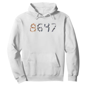 86 47 Seashell Graphic Subtle Summer Coastal Hoodie Viral 2026 Beach Walk Political Satire TS02 White Print Your Wear
