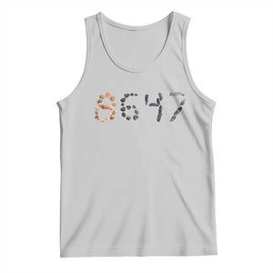 86 47 Seashell Graphic Subtle Summer Coastal Tank Top Viral 2026 Beach Walk Political Satire TS02 Ash Print Your Wear