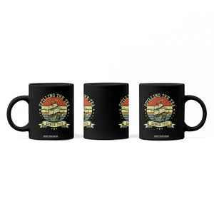 Spilling The Tea Since 1773 Coffee Mug Retro Sunset Boston Tea Party History TS02 Print Your Wear