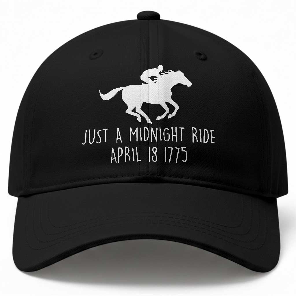 Paul Revere American History Baseball Cap Just A Midnight Ride April 18 1775 TS02 Print Your Wear