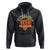 Funny Drinking Hoodie The Only B.S. I Need Is Beer And Sunshine Lover Retro Sunset TS02 Black Printyourwear