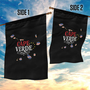 Cabo Verde Islands Flag Map Garden Flag Cape Verde Vintage Pride TS02 Print Your Wear