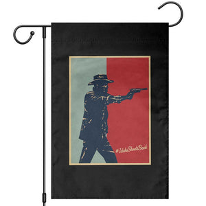 Idaho Shoots Back Vintage Pop Art Poster Style Graphic Garden Flag TS02 Black Print Your Wear