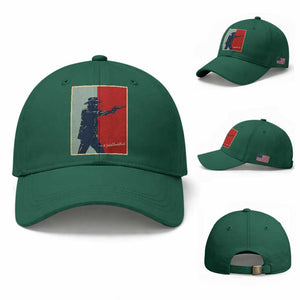Idaho Shoots Back Vintage Pop Art Poster Style Graphic Baseball Cap TS02 Baseball Cap Universal Fit Irish Green Print Your Wear