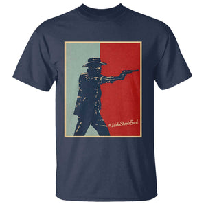 Idaho Shoots Back Vintage Pop Art Poster Style Graphic T Shirt TS02 Navy Print Your Wear