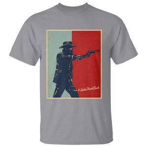 Idaho Shoots Back Vintage Pop Art Poster Style Graphic T Shirt TS02 Sport Gray Print Your Wear