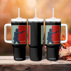 Idaho Shoots Back Vintage Pop Art Poster Style Graphic Tumbler With Handle TS02 Print Your Wear