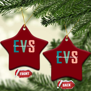 Environmental Services Specialist EVS Week Appreciation Gift Ceramic Ornament Proud EVS Team Member