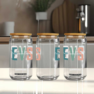 Environmental Services Specialist EVS Week Appreciation Gift Glass Can Proud EVS Team Member