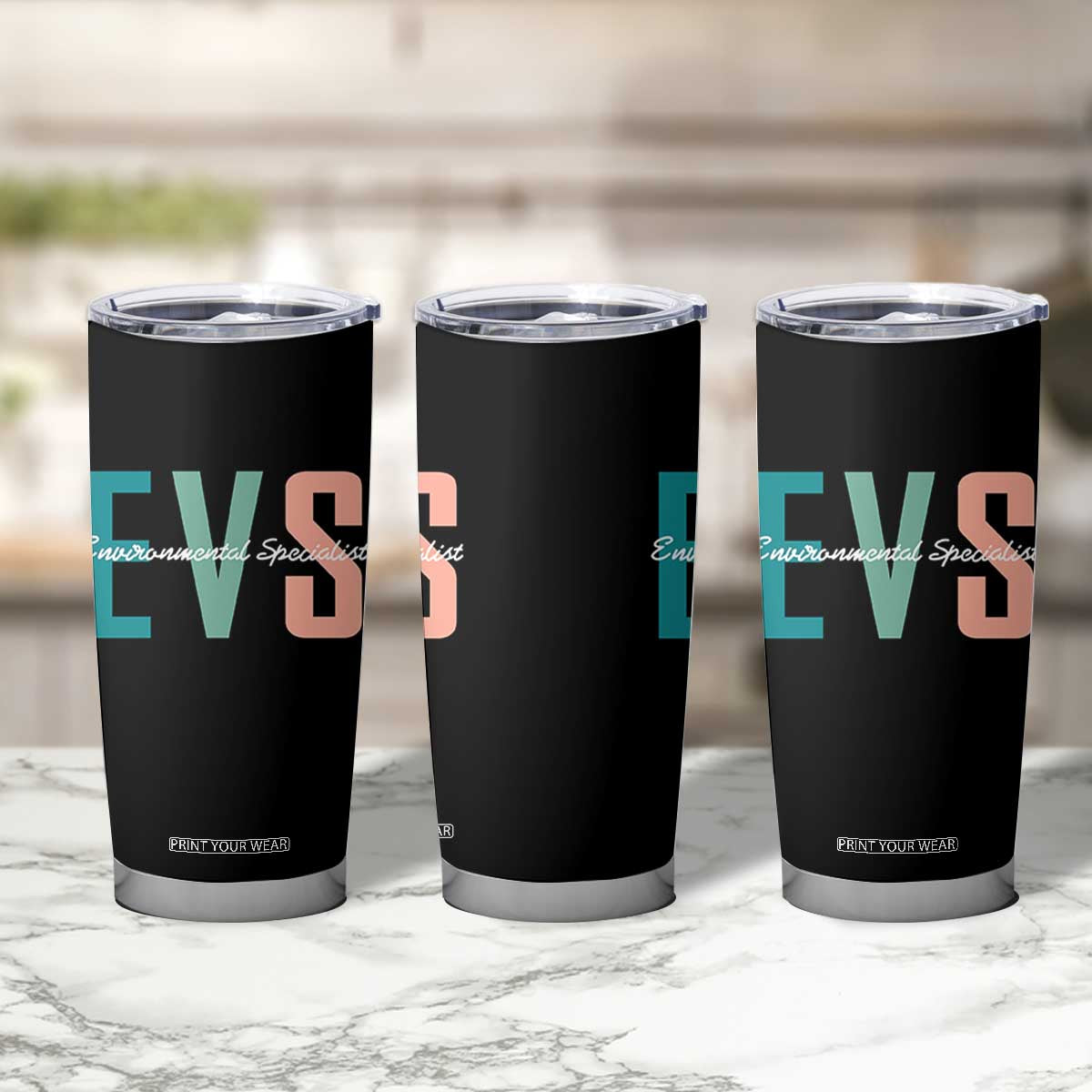 Environmental Services Specialist EVS Week Appreciation Gift Tumbler Cup Proud EVS Team Member