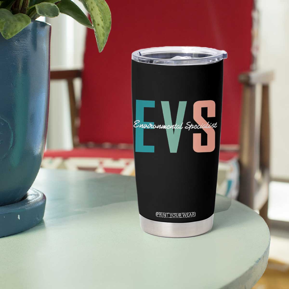 Environmental Services Specialist EVS Week Appreciation Gift Tumbler Cup Proud EVS Team Member