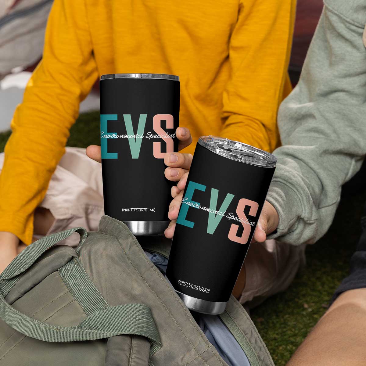 Environmental Services Specialist EVS Week Appreciation Gift Tumbler Cup Proud EVS Team Member