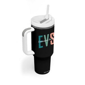 Environmental Services Specialist EVS Week Appreciation Gift Tumbler With Handle Proud EVS Team Member