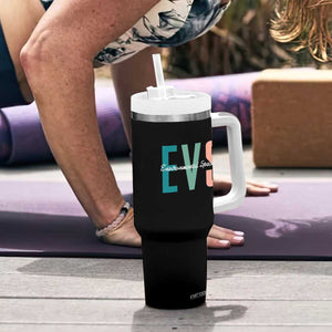 Environmental Services Specialist EVS Week Appreciation Gift Tumbler With Handle Proud EVS Team Member