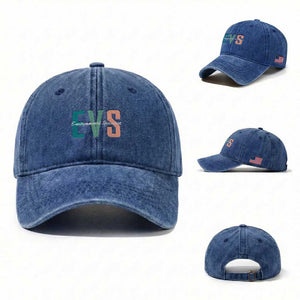 Environmental Services Specialist EVS Week Appreciation Gift Washed Cotton Baseball Cap Proud EVS Team Member
