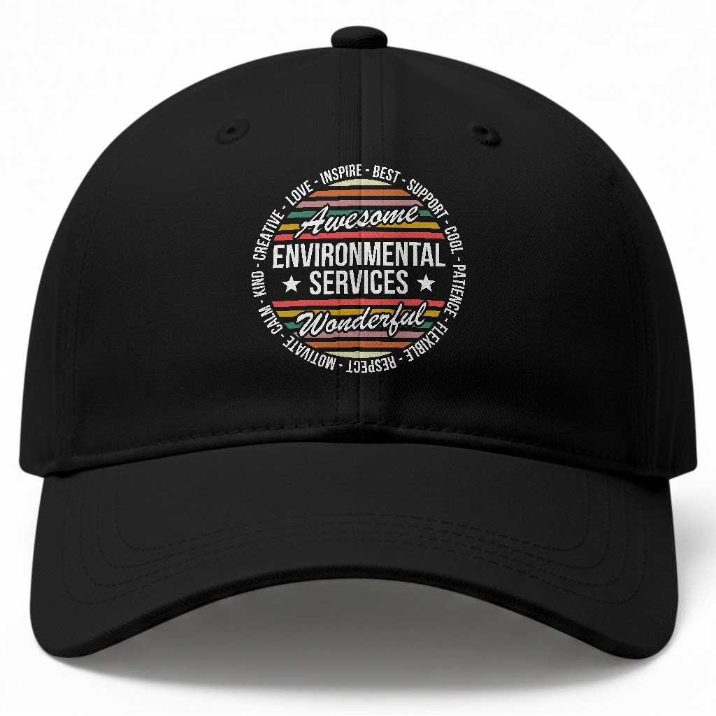 Awesome Environmental Services EVS Appreciation Gift Baseball Cap Healthcare Housekeeping Team Pride