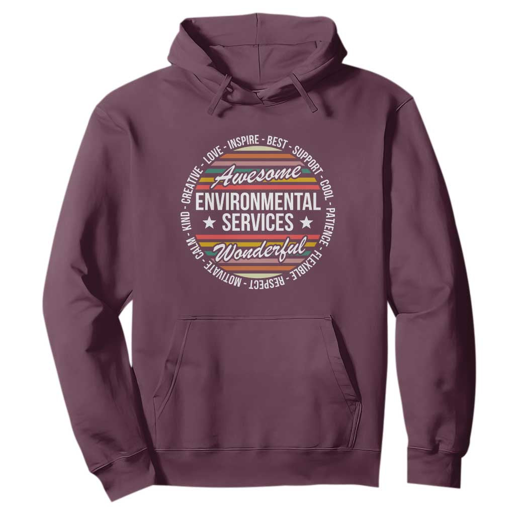 Awesome Environmental Services EVS Appreciation Gift Hoodie Healthcare Housekeeping Team Pride