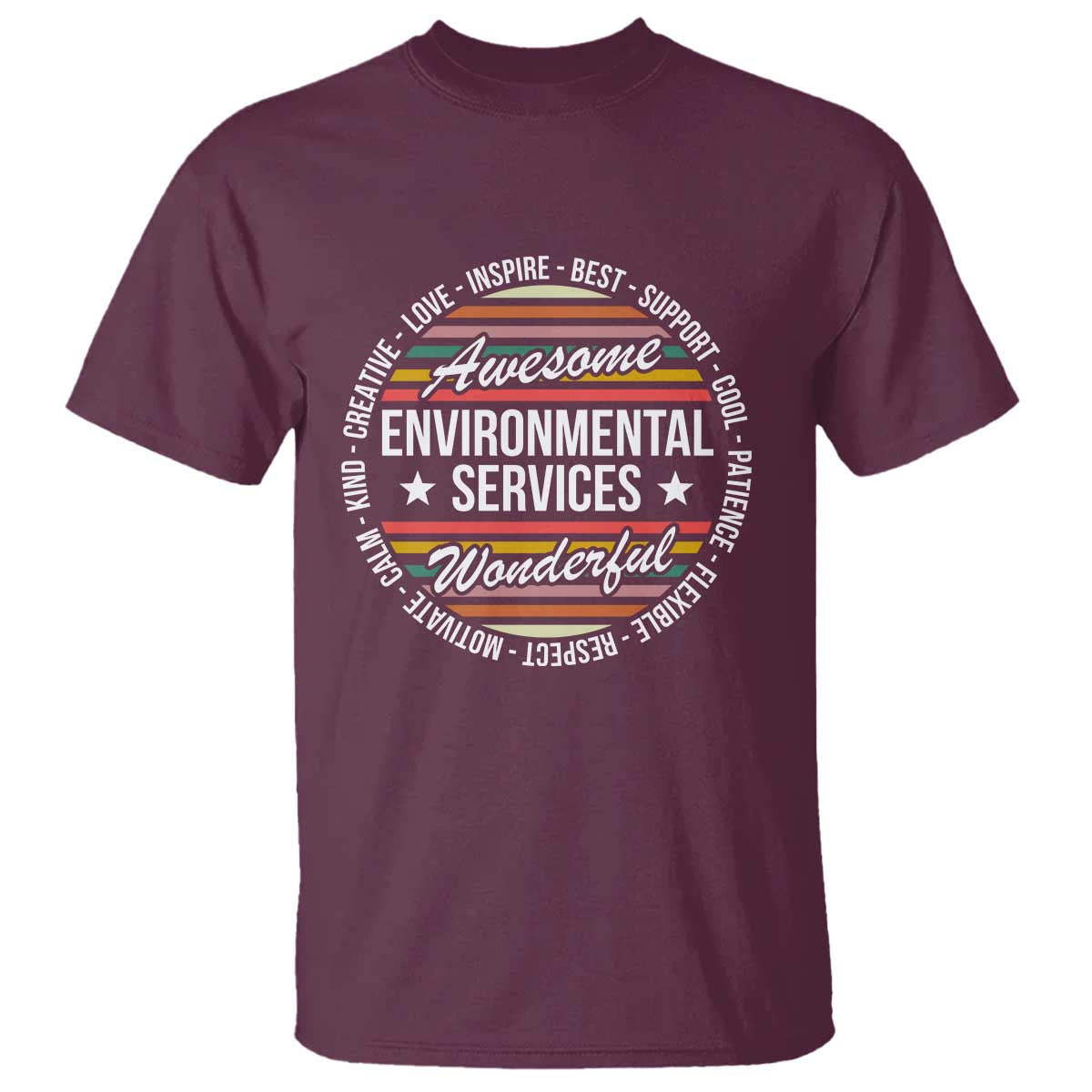 Awesome Environmental Services EVS Appreciation Gift T Shirt Healthcare Housekeeping Team Pride