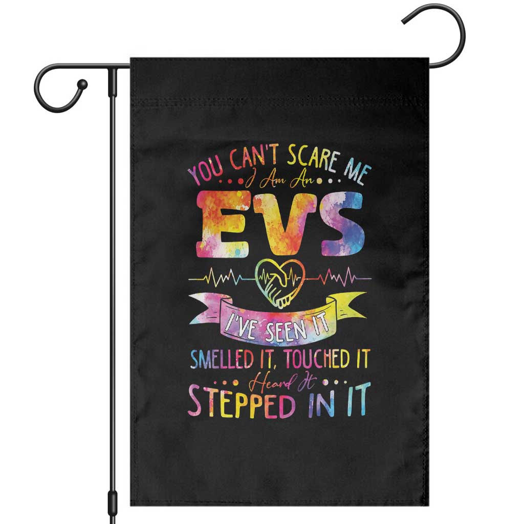 You Can't Scare Me I Am An EVS Specialist Garden Flag Funny Environmental Services Appreciation Gift