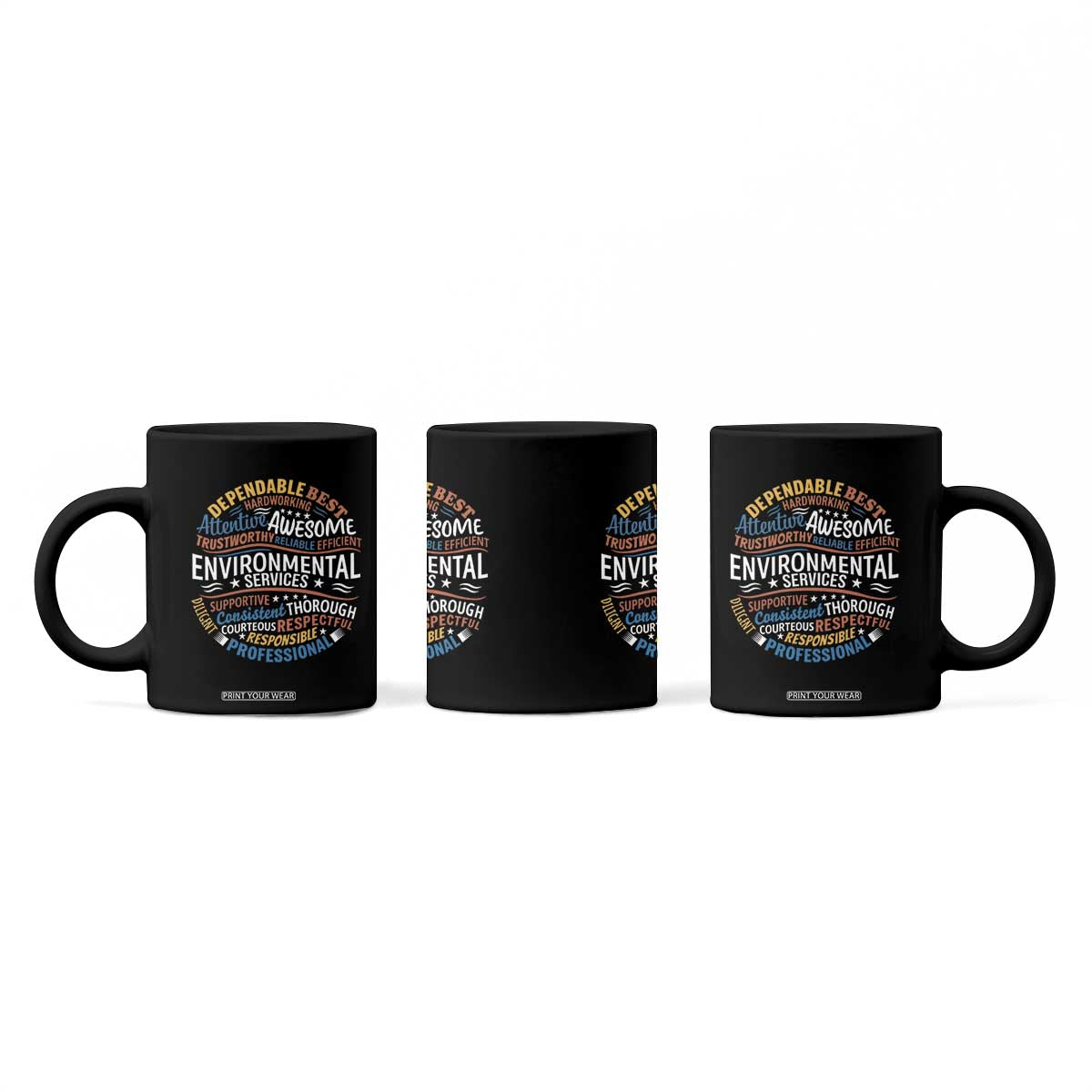 Dependable Environmental Services Coffee Mug Proud Hospital EVS Staff Healthcare Housekeeper Appreciation Gift