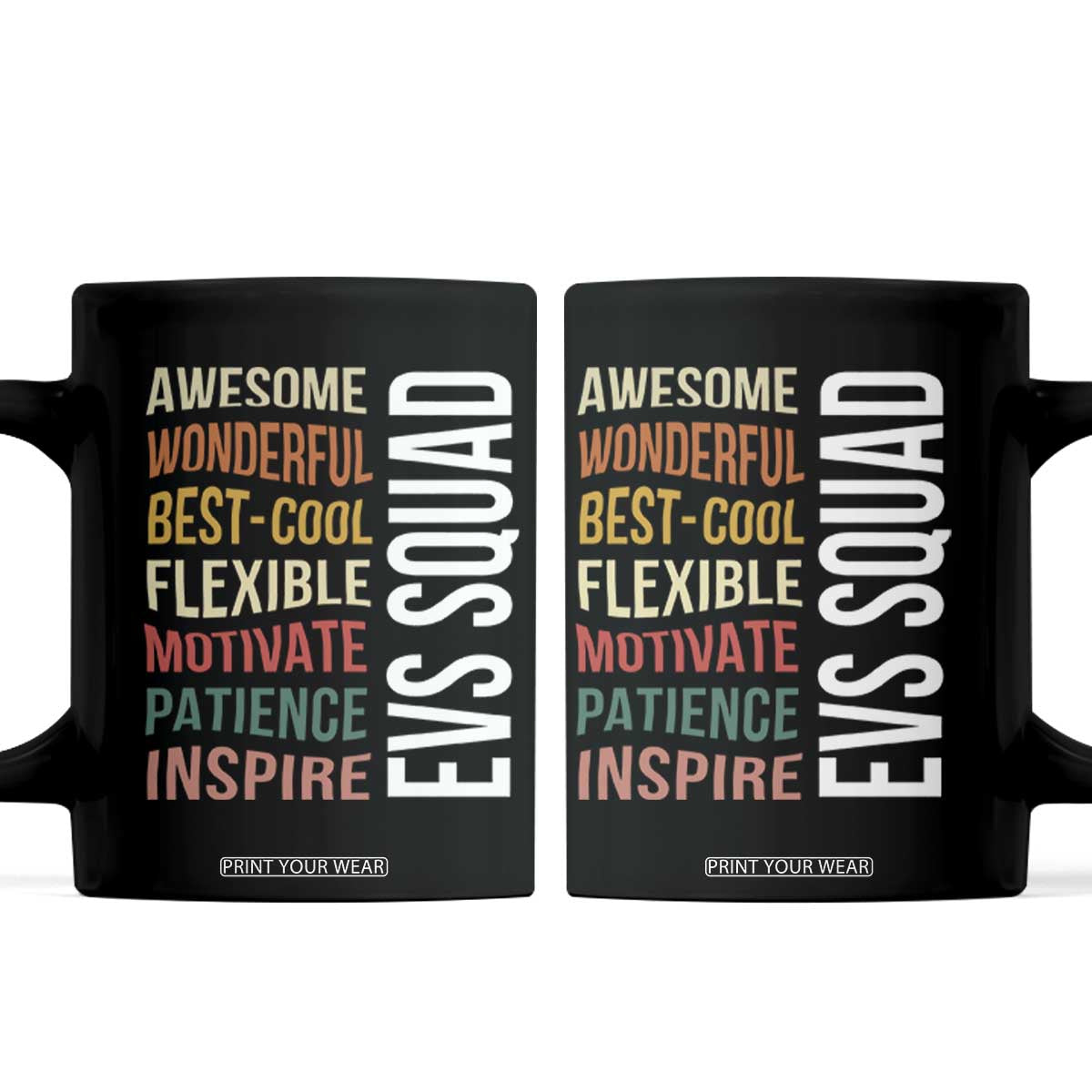 Awesome EVS Squad Appreciation Coffee Mug Environmental Services Team Hospital Housekeeping Crew