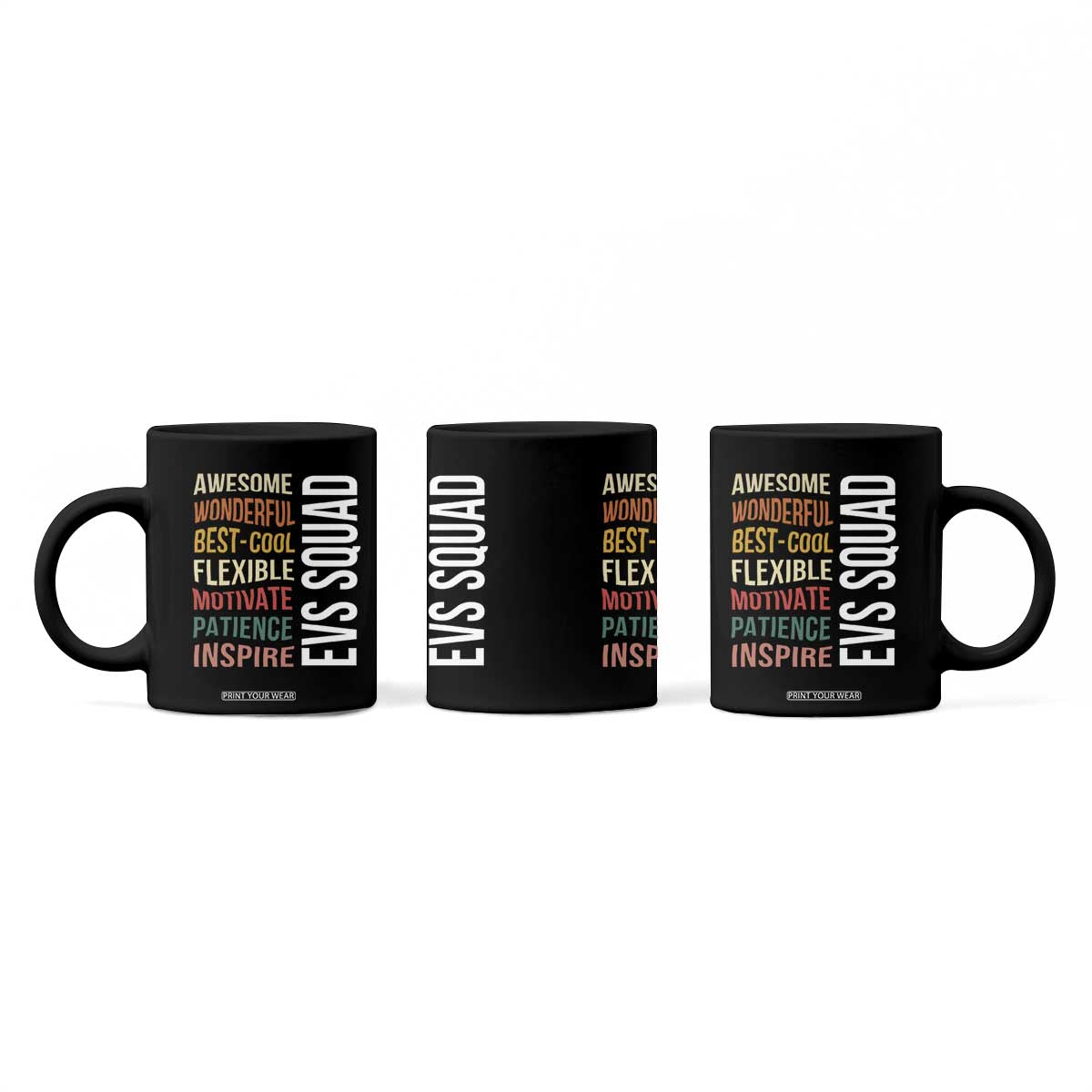 Awesome EVS Squad Appreciation Coffee Mug Environmental Services Team Hospital Housekeeping Crew