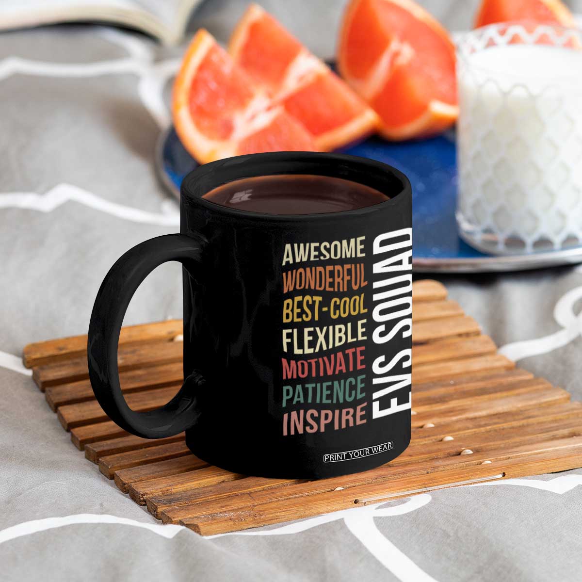 Awesome EVS Squad Appreciation Coffee Mug Environmental Services Team Hospital Housekeeping Crew